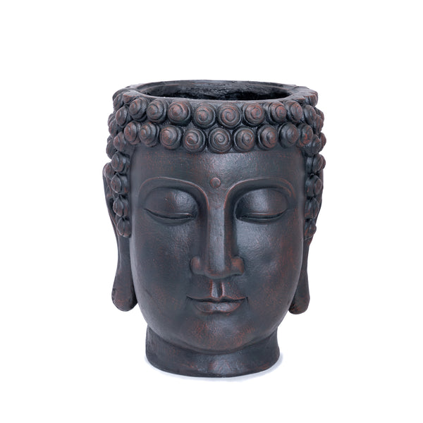 Indoor Outdoor Large Buddha Planter, Unique Home Décor, Patio Decor, Gift by Accent Collection Home Decor