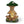 Whimsical Green & Brown Tree Orb Solar Light Statue - Polyresin Fairy Garden Art Perfect Housewarming Gift