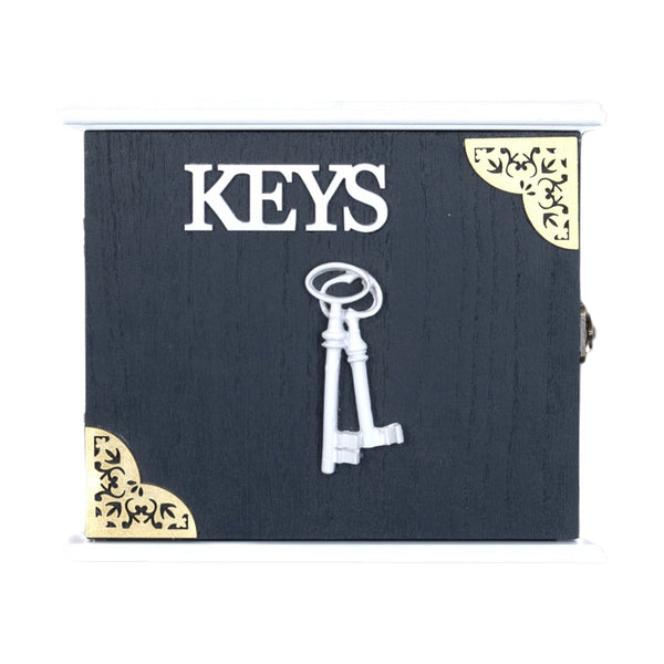 Wooden Key Storage Box, Key Holder, Wall Mounted, 3D Engraved Keys, Wooden Key Rack for Wall, 3D Engraved Keys, Home Decorative Accent, Housewarming Gift