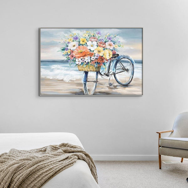 Original Spring Blossom Art - Textured Floral Painting on Canvas, Contemporary Large Wall Art, Home Decor, Housewarming & Mother's Day Gift by Accent Collection