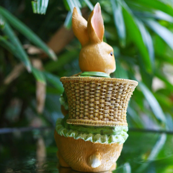 A beautiful bunny family garden decor by Accent Collection Home Decor