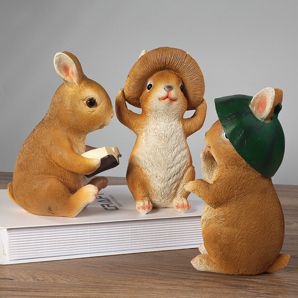 Charming Bunny Trio by Accent Collection Home Decor