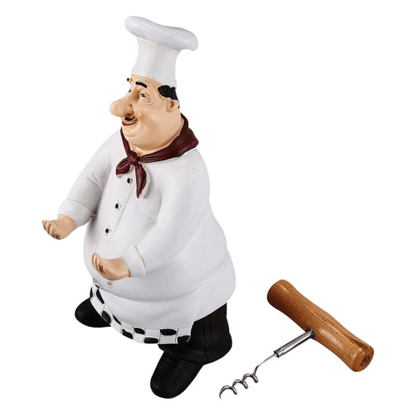 Chef Wine Cork Opener by Accent Collection Home Decor